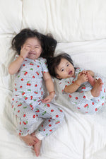 Load image into Gallery viewer, Cherry, Short Sleeve Toddler Pajamas
