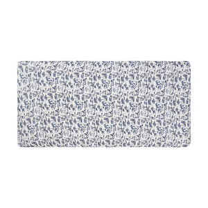 Bamboo Crib Sheet, TDJ Blue Safari