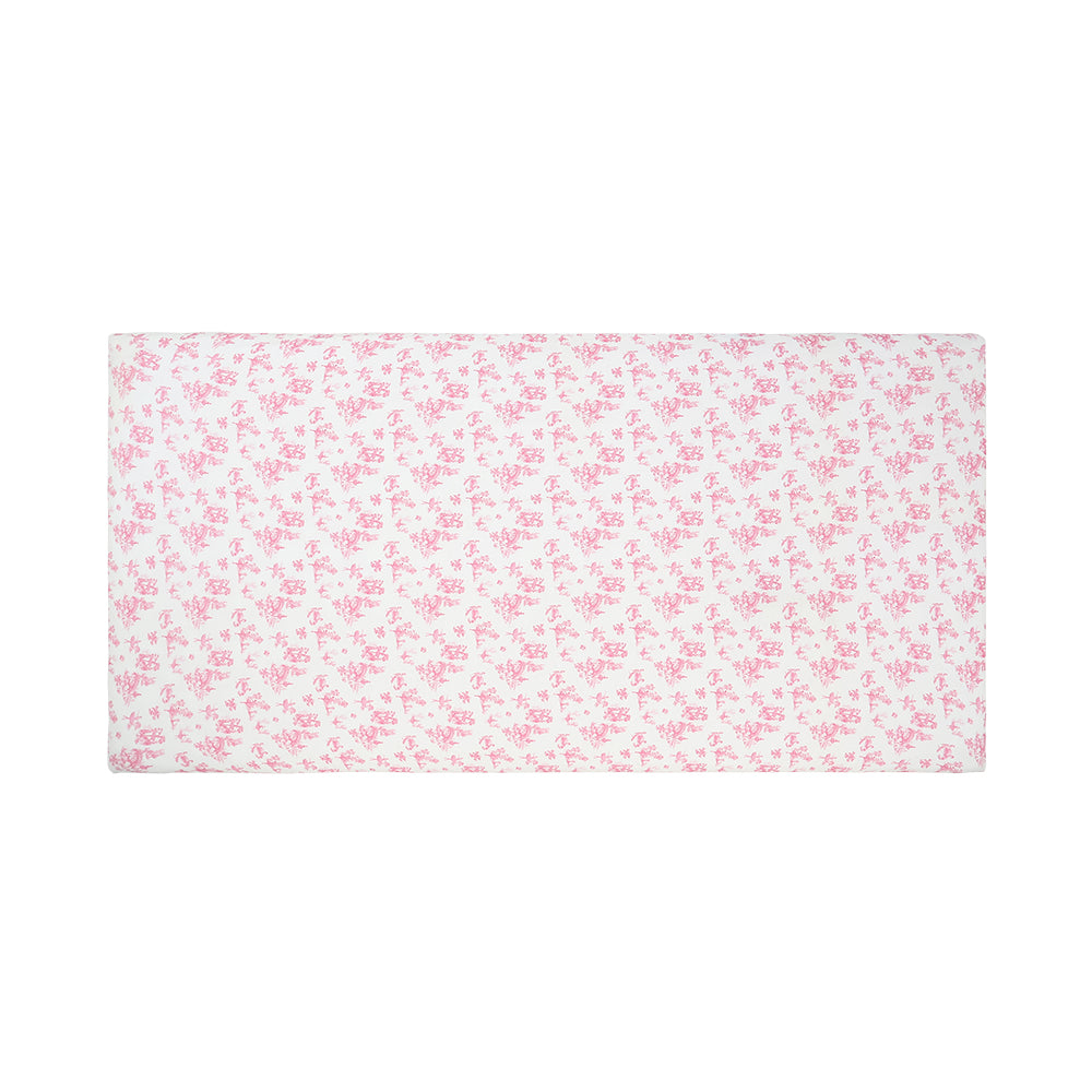 Bamboo Crib Sheet, TDJ Pink Ballet