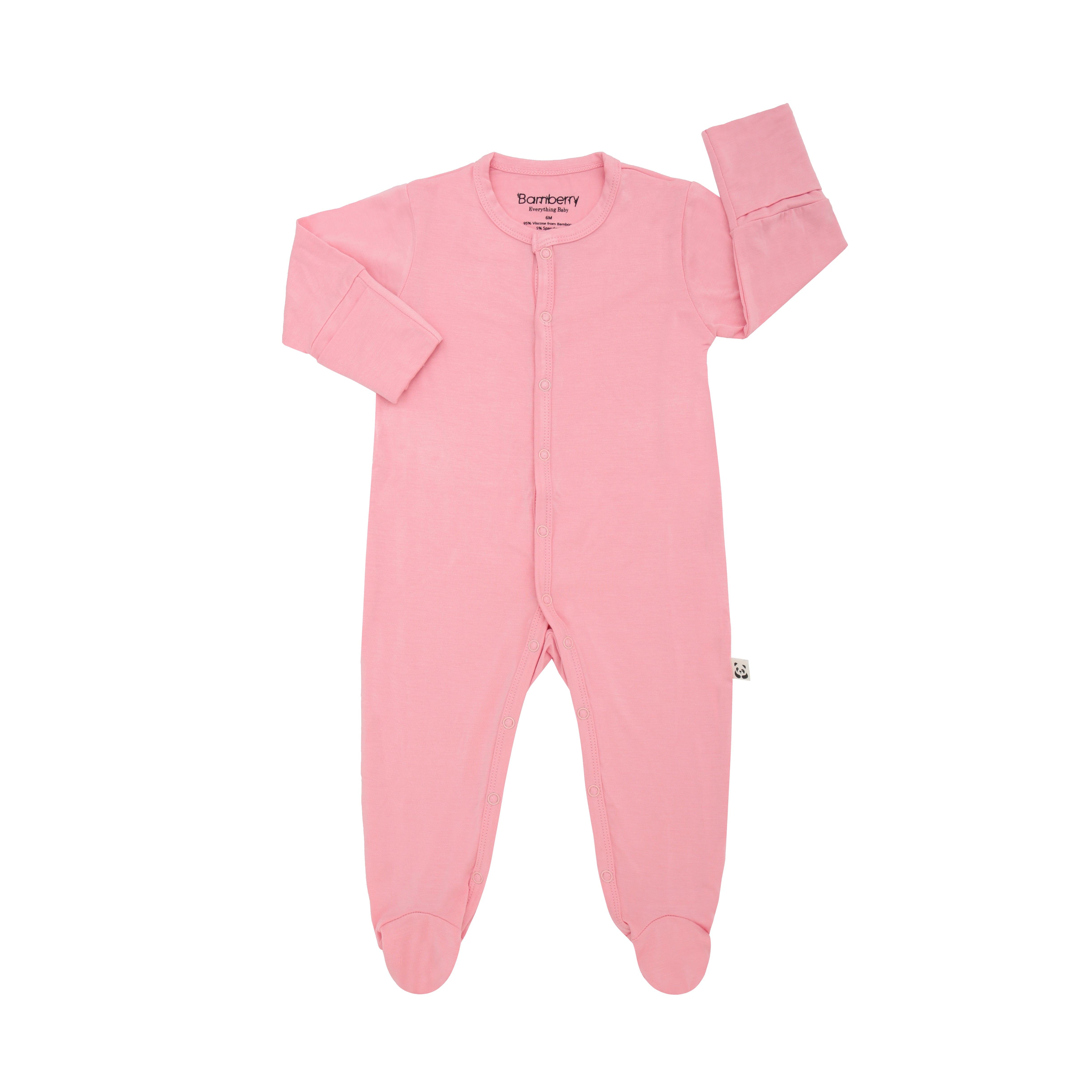 Baby Romper, Peony Pink