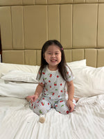 Load image into Gallery viewer, Cherry, Short Sleeve Toddler Pajamas
