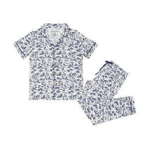 Toile De Jouy: Mommy & Me Baby Set