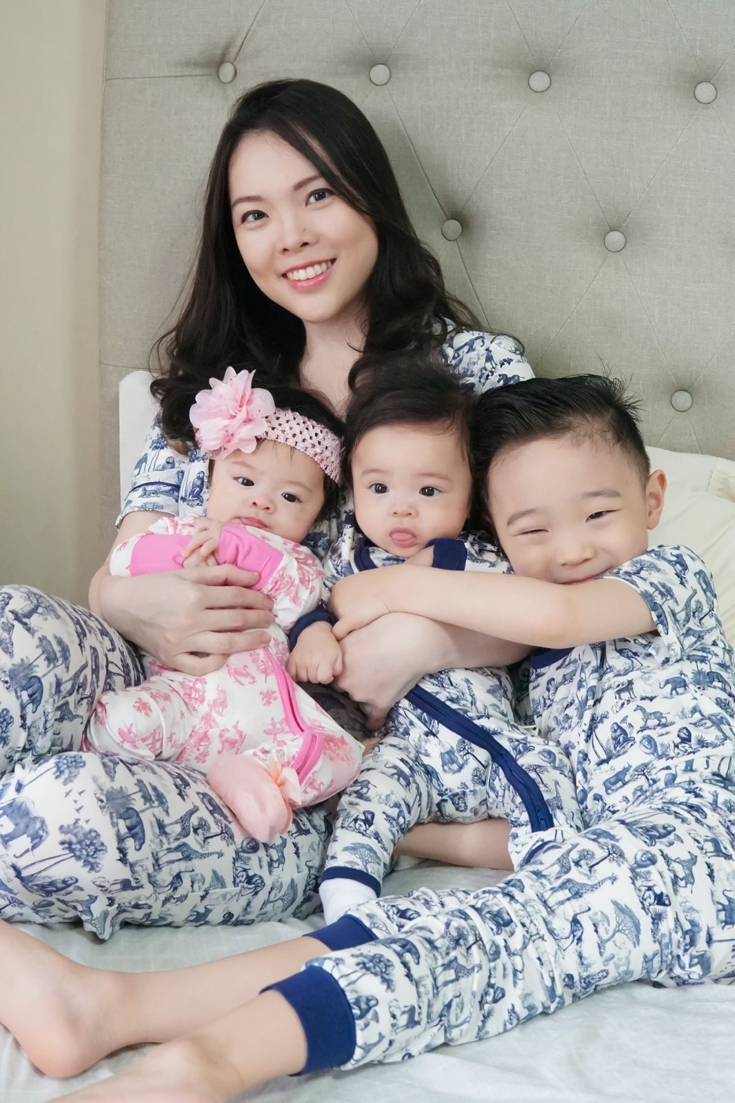 Toile De Jouy: Mommy & Me Baby Set