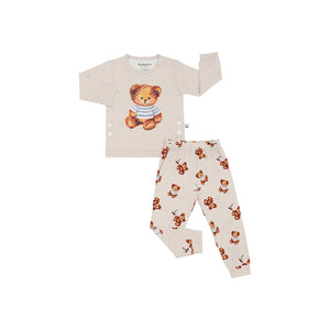 Teddy Bear L/S Pajama Set